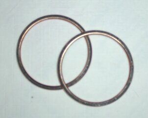 Exhaust Gaskets - Fits All VTX / Fury / VT1300 Sabre, Stateline
